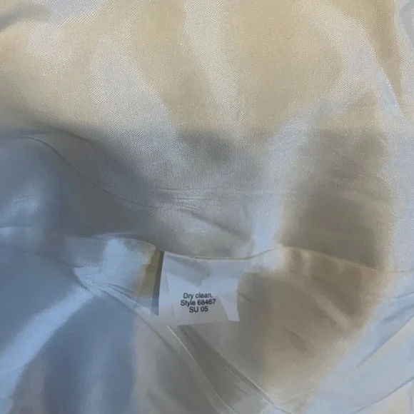 JCrew White 6 Eyelet Blazer Classic Coastal Cottagecore Timeless Minimalist - Picture 7 of 7